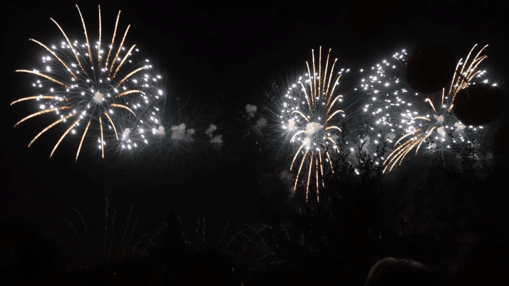 Feuerwerk in Venedig zu Capodanno - Silvesterfeier in Italien