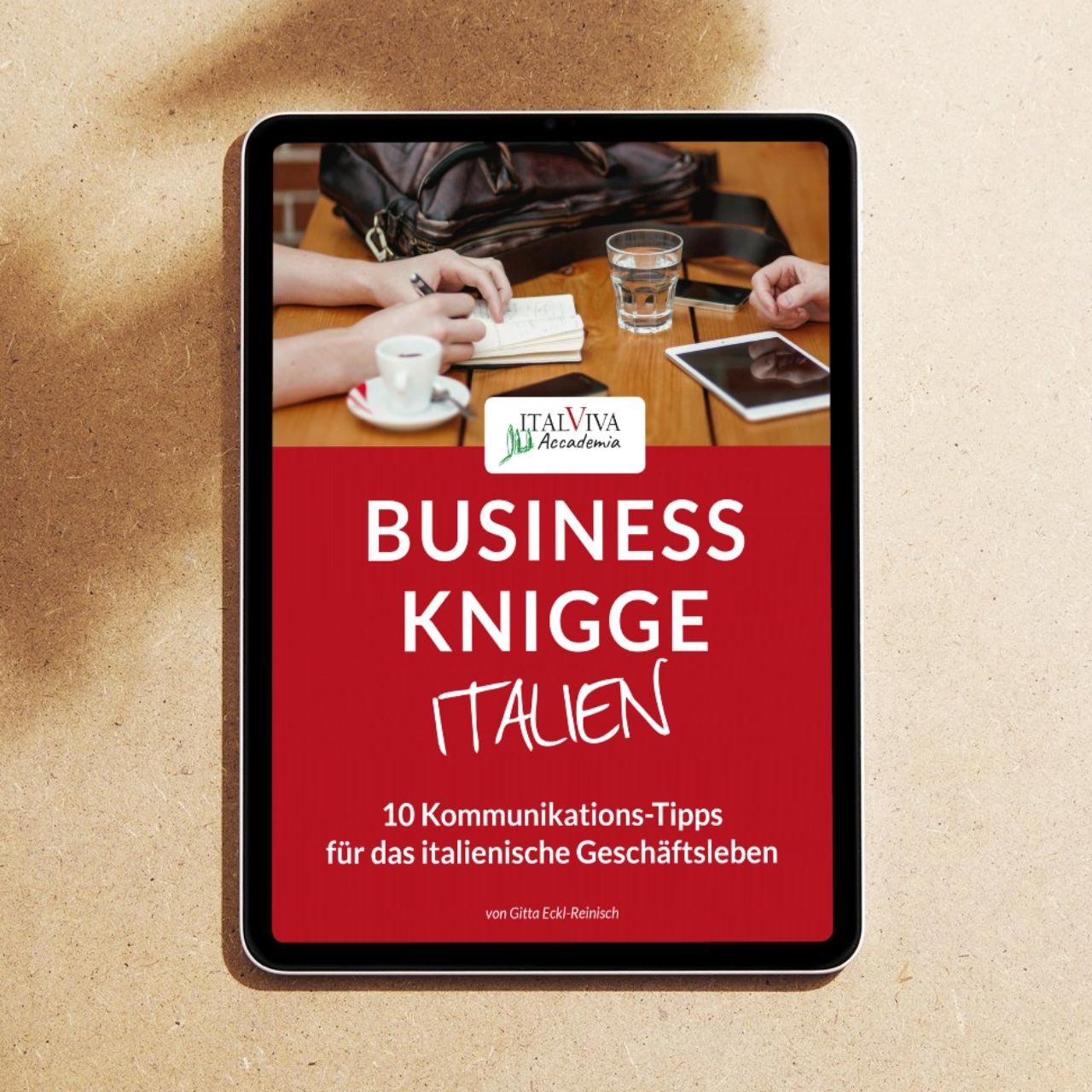 Business-Knigge Italien Mockup