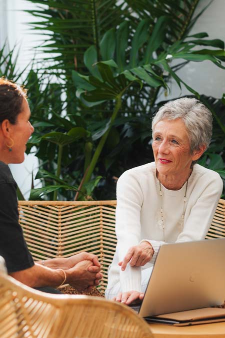Gitta Eckl-Reinisch im Gespräch