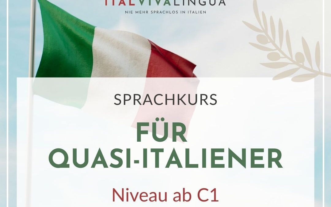 Italienischkurse – für Könner (C1)