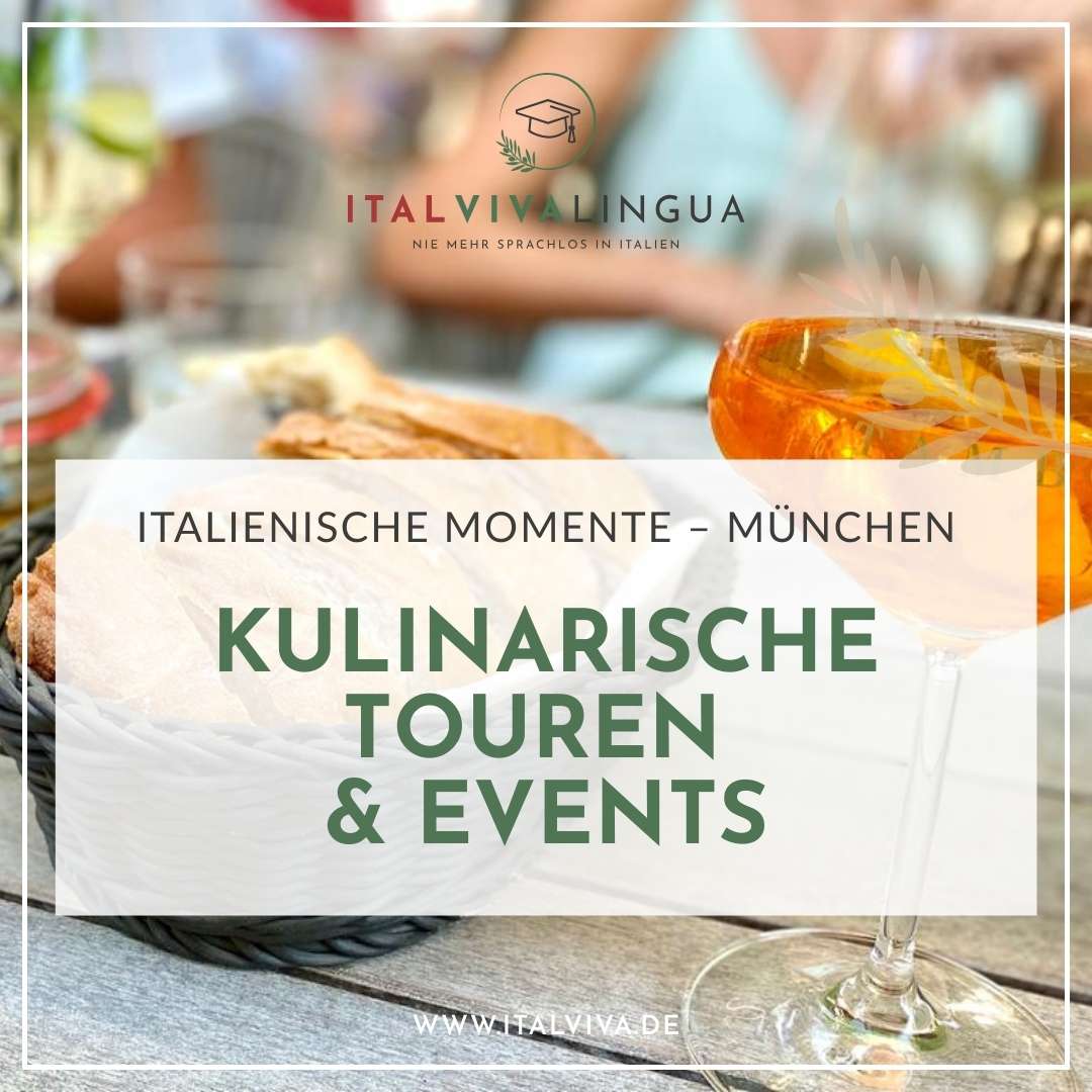 Italienische Momente in München. Kulinarische Touren