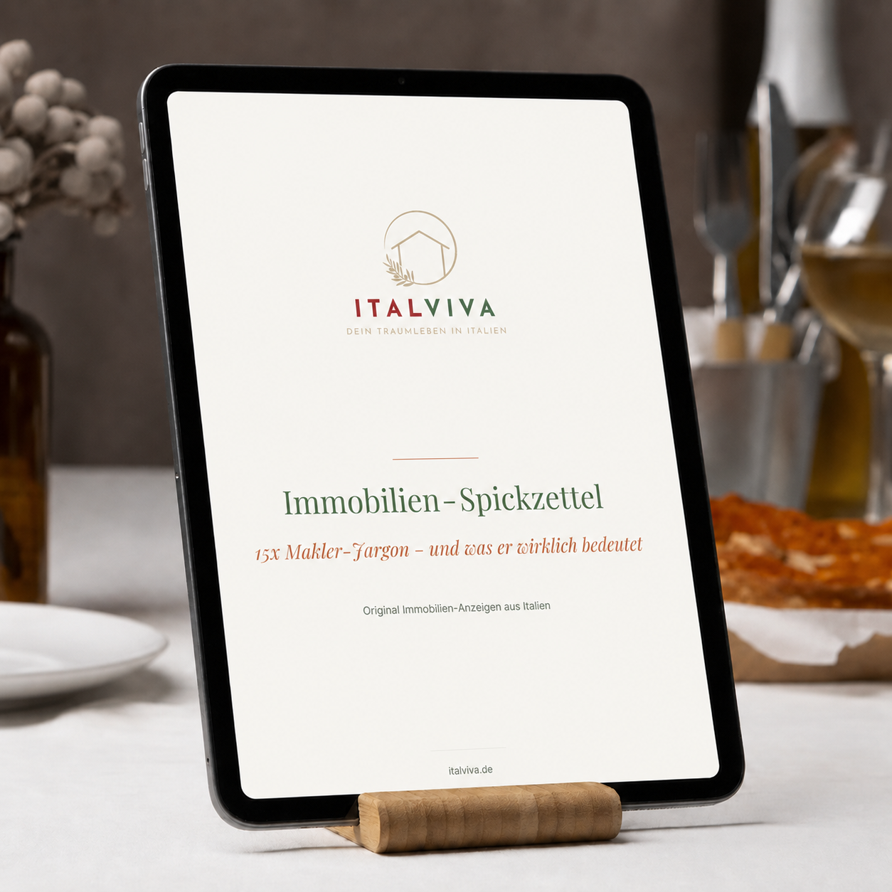 Maklersprache verstehen, Web-App